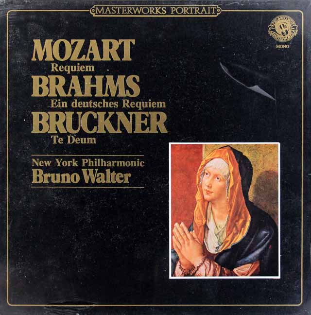 【未開封】ワルターのモーツァルト/「レクイエム」ほか　蘭CBS　3511　LP レコード
