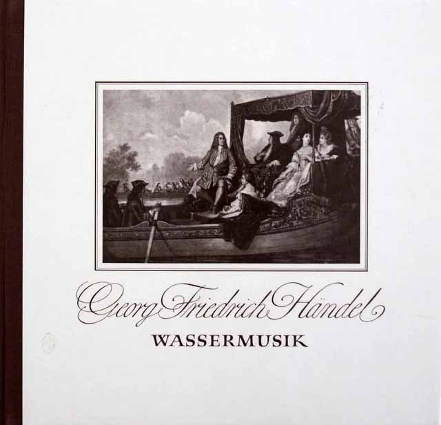 【独最初期盤・豪華解説書付】　クーベリックのヘンデル/「水上の音楽」組曲　独DGG　3512　LP レコード