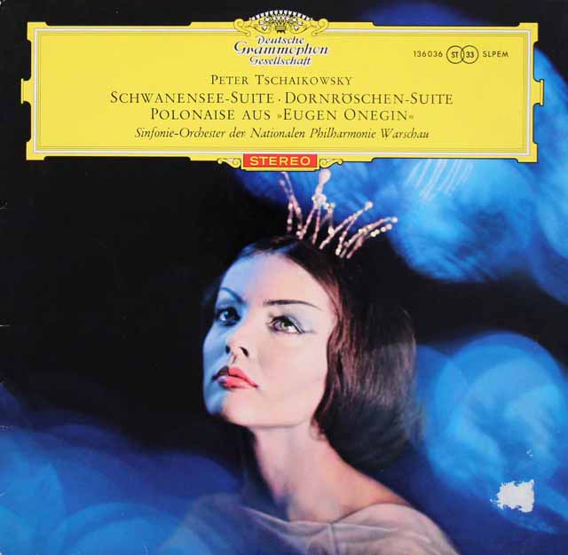 【赤ステレオ、独最初期盤】　ロヴィツキのチャイコフスキー/「白鳥の湖」組曲ほか　独DGG　3512　LP レコード