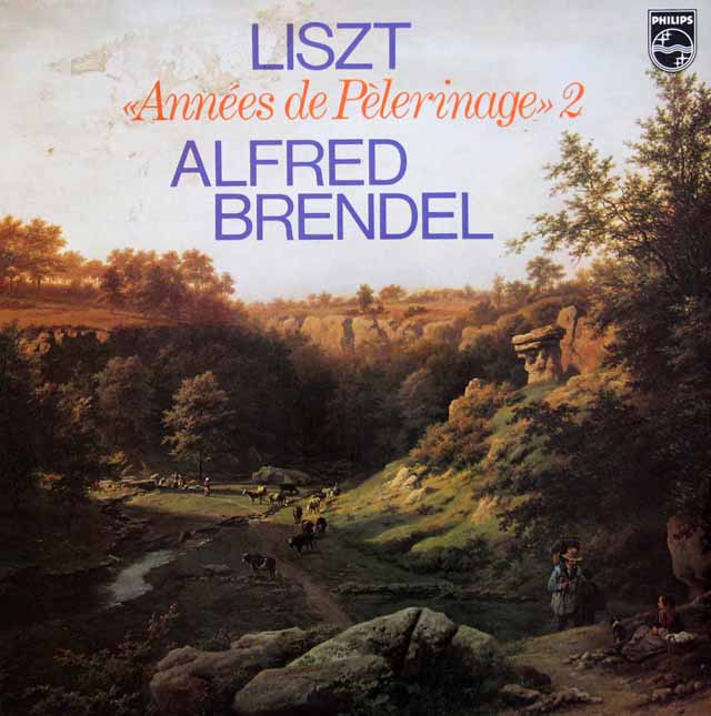 ブレンデルのリスト/巡礼の年　第2年イタリア　蘭PHILIPS　3512　LP レコード