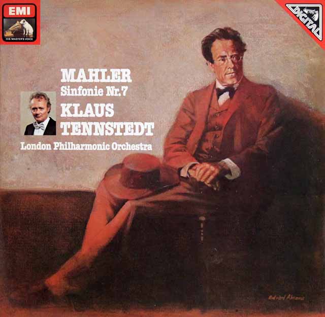 テンシュテットのマーラー/交響曲第7番「夜の歌」　独EMI　3513　LP レコード