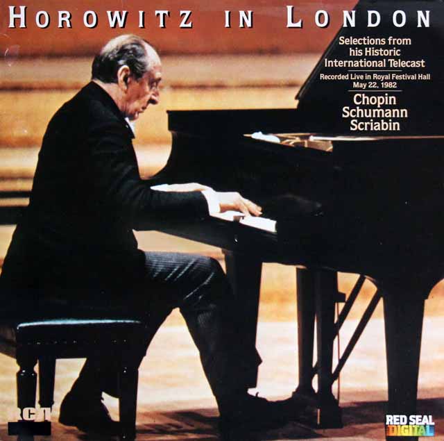 ホロヴィッツ・イン・ロンドン　独RCA　3513　LP レコード