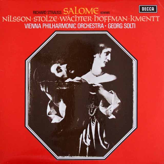 ショルティのR.シュトラウス/「サロメ」抜粋　英DECCA　3513　LP レコード