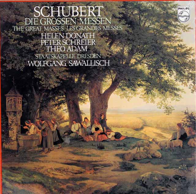 【未開封】　サヴァリッシュのシューベルト/ミサ曲第5、6番　蘭PHILIPS　3513　LP レコード