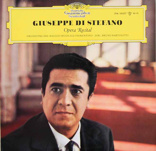 【モノラル】　ステファーノ/オペラ・リサイタル　独DGG　3514　LP レコード