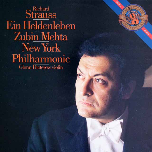 メータのR.シュトラウス/「英雄の生涯」　蘭CBS　3514　LP レコード