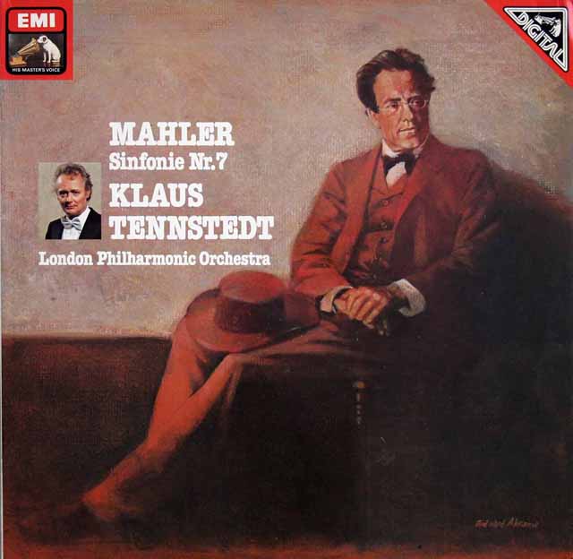 テンシュテットのマーラー/交響曲第7番「夜の歌」　独EMI　3514　LP レコード