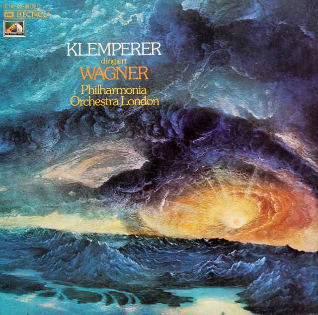 クレンペラーのワーグナー/管弦楽曲集　独EMI　3514　LP レコード