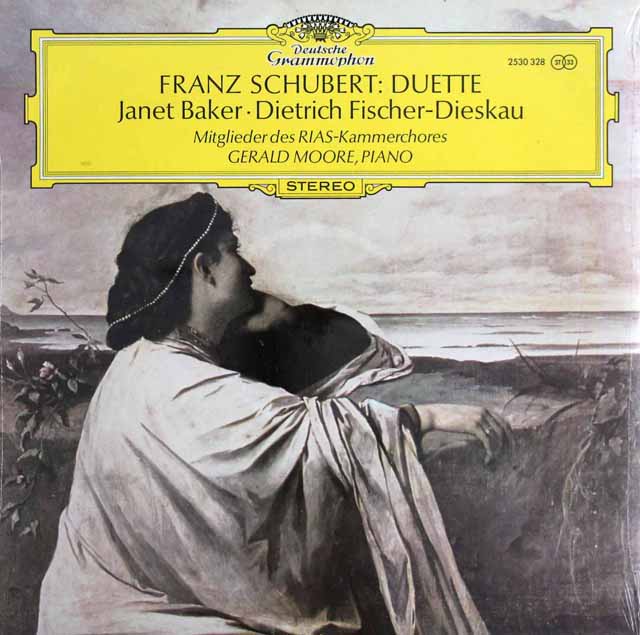 【未開封】　ベイカー&F=ディースカウののシューベルト/二重唱集　独DGG　3515　LP レコード