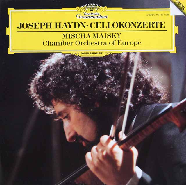 マイスキーのハイドン/チェロ協奏曲集　独DGG　3515　LP レコード