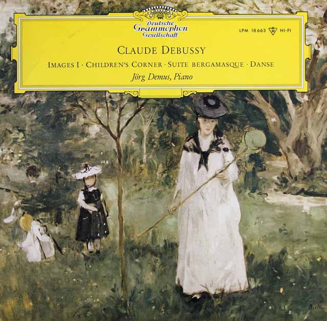 デームスのドビュッシー/「子供の領分」ほか　独DGG　3515　LP レコード