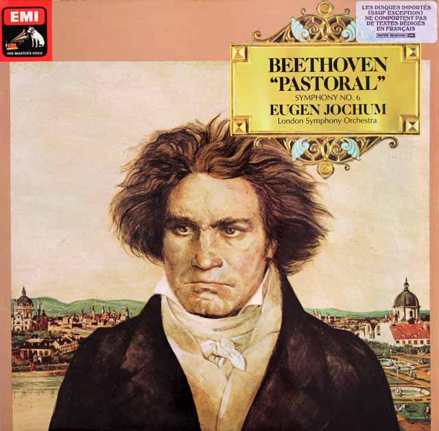 【オリジナル盤】　ヨッフムのベートーヴェン/交響曲第6番「田園」　英EMI　3515　LP レコード