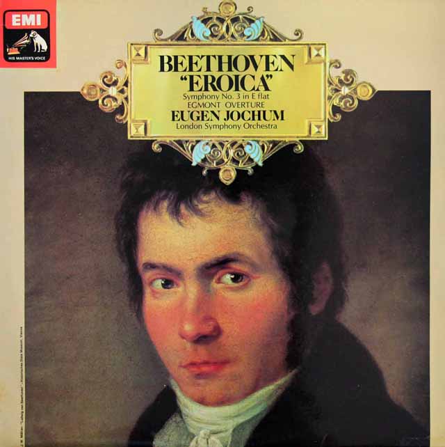 【オリジナル盤】　ヨッフムのベートーヴェン/交響曲第3番「英雄」　英EMI　3515　LP レコード