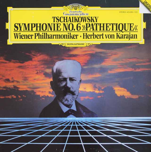 カラヤンのチャイコフスキー/交響曲第6番「悲愴」　独DGG　3516　LP レコード