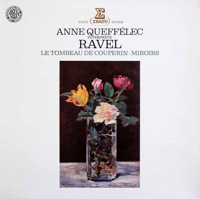 ケフェレックのラヴェル/クープランの墓、鏡　仏ERATO　3516　LP レコード