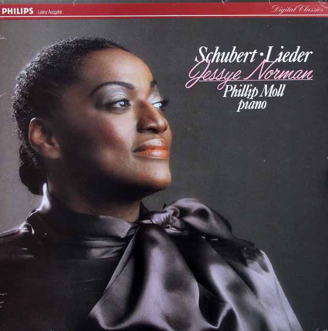 ノーマンのシューベルト歌曲集　独ETERNA　3516　LP レコード
