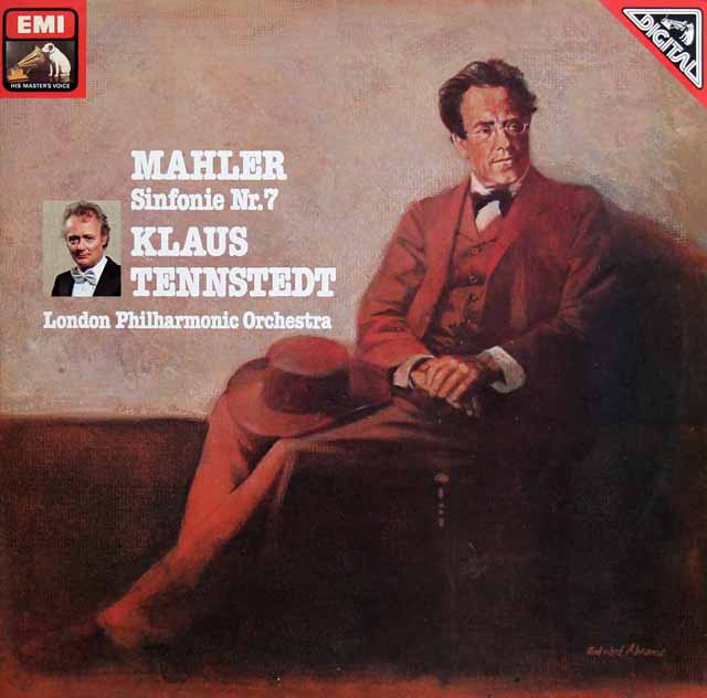テンシュテットのマーラー/交響曲第7番「夜の歌」　独EMI　3517　LP レコード