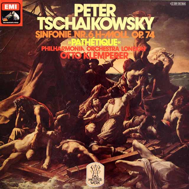 クレンペラーのチャイコフスキー/交響曲第6番「悲愴」　独EMI　3519　LP レコード