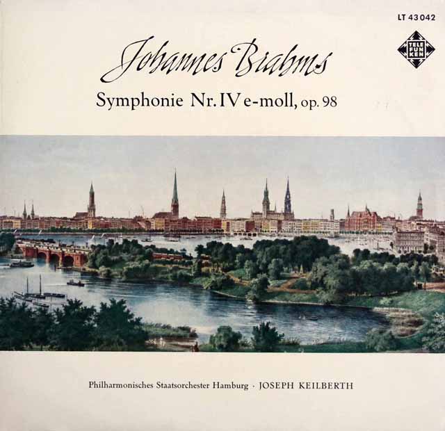 【モノラル】　カイルベルトのブラームス/交響曲第4番　独TELEFUNKEN　3519　LP レコード