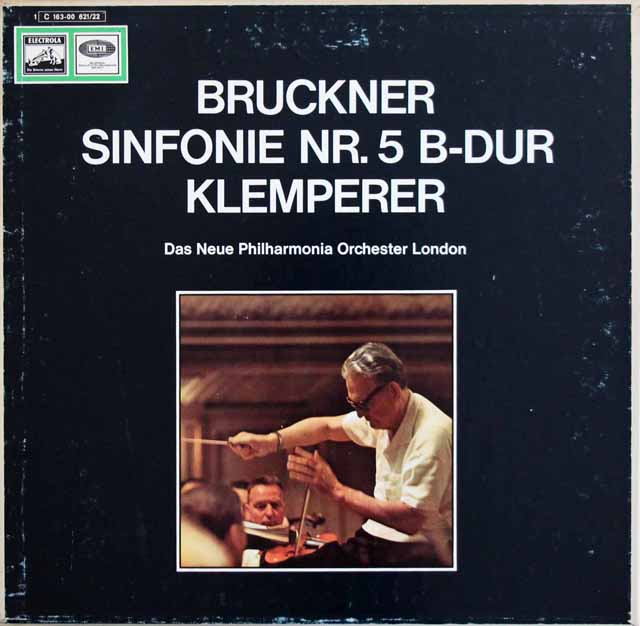 クレンペラーのブルックナー/交響曲第5番　独EMI　3519　LP レコード