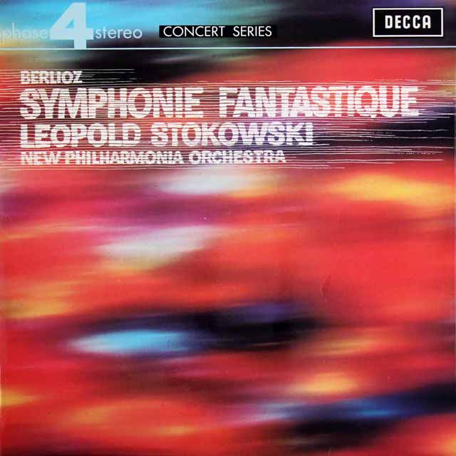 ストコフスキーのベルリオーズ/幻想交響曲　英DECCA　3520　LP レコード