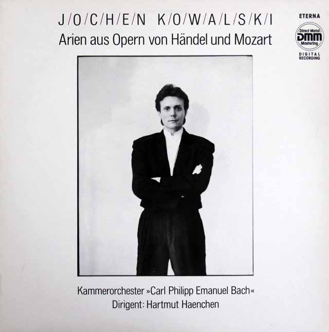 コヴァルスキーのヘンデル、モーツァルト/オペラ・アリア集　独ETERNA　3520　LP レコード