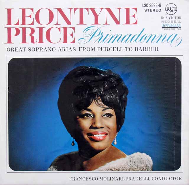 【未開封】　レオンティン・プライス/「プリマドンナ」　独RCA　3521　LP レコード