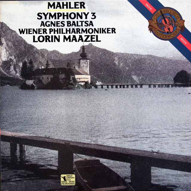 マゼールのマーラー/交響曲第3番　蘭CBS　3521　LP レコード