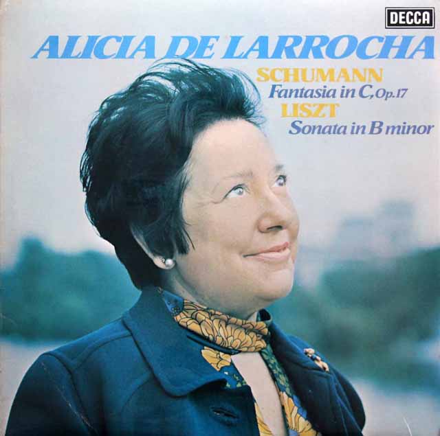 【オリジナル盤】　ラローチャのシューマン/「幻想曲」ほか　英DECCA　3522　LP レコード