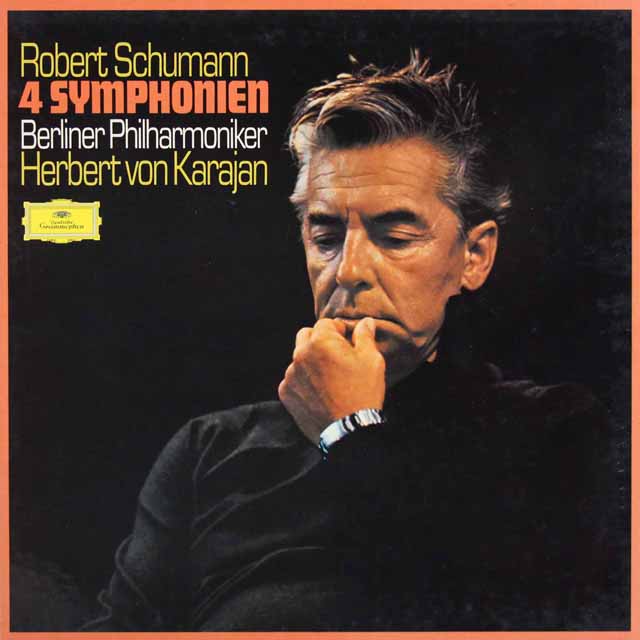 カラヤンのシューマン/交響曲全集　独DGG　3522　LP レコード