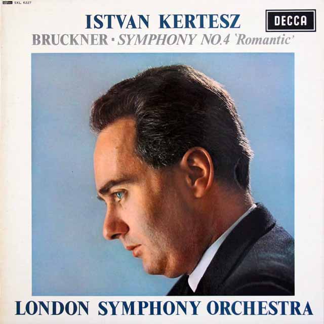ケルテスのブルックナー/交響曲第4番「ロマンティック」　英DECCA　3523　LP レコード