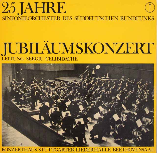 【非売品】　チェリビダッケのブルックナー/交響曲第7番ほか　独SWR　3523　LP レコード