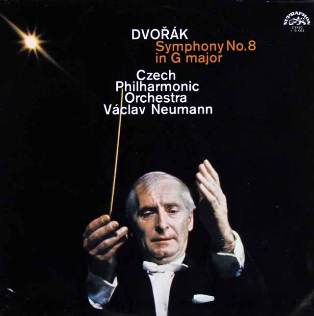 ノイマンのドヴォルザーク/交響曲第8番　チェコスロヴァキアSUPRAPHON　3523　LP レコード