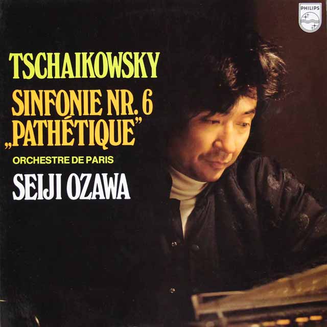 小澤のチャイコフスキー/交響曲第6番「悲愴」　蘭PHILIPS　3524　LP レコード