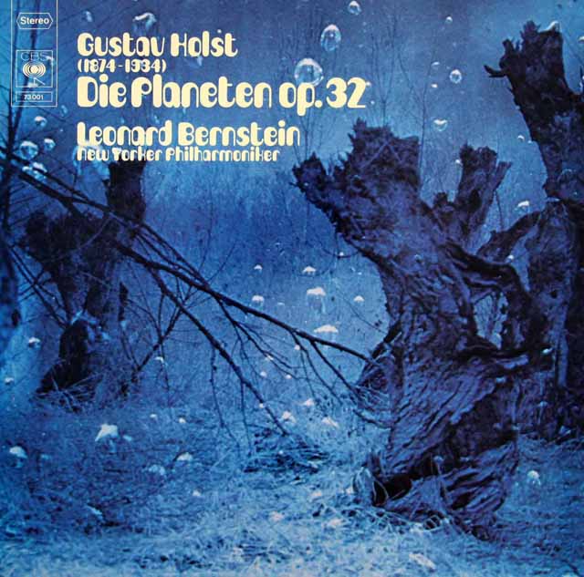 バーンスタインのホルスト/惑星　独CBS　3524　LP レコード