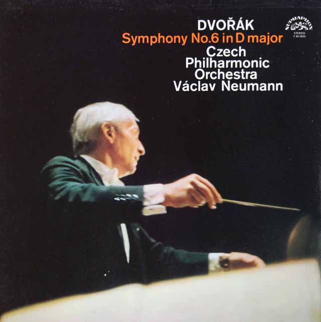 ノイマンのドヴォルザーク/交響曲第6番　チェコスロヴァキアSUPRAPHON　3525　LP レコード