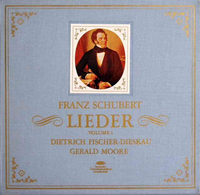 D.F=ディースカウのシューベルト/歌曲集 vol.1　 独DGG　3525　LP レコード