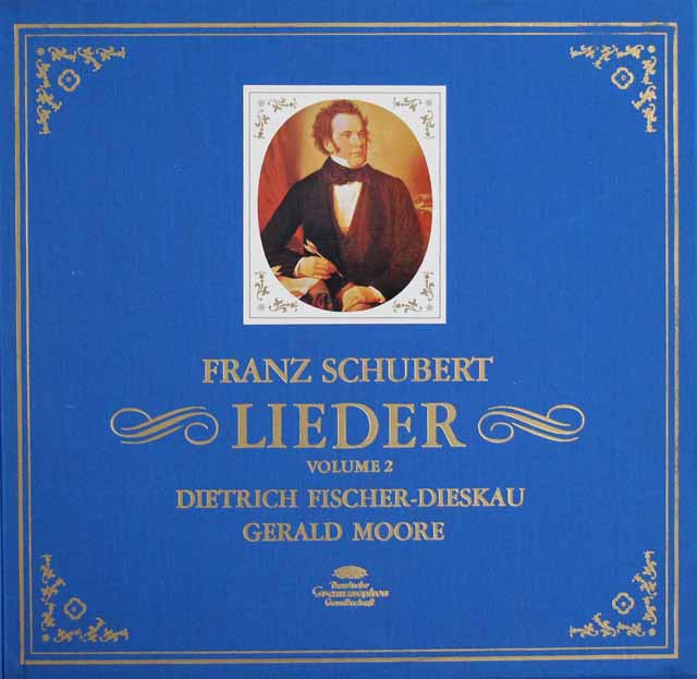 D.F=ディースカウのシューベルト/歌曲集 vol.2　 独DGG　3525　LP レコード
