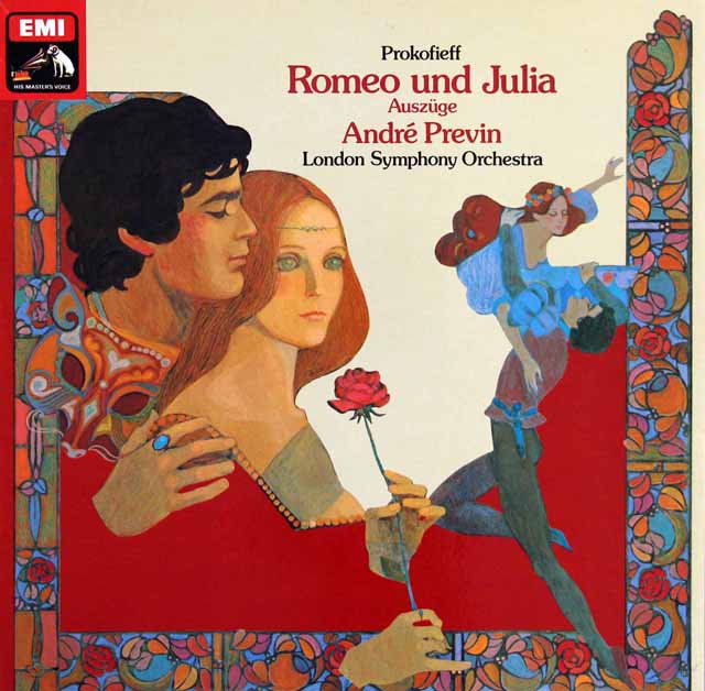 プレヴィンのプロコフィエフ/「ロメオとジュリエット」抜粋　独EMI　3526　LP レコード