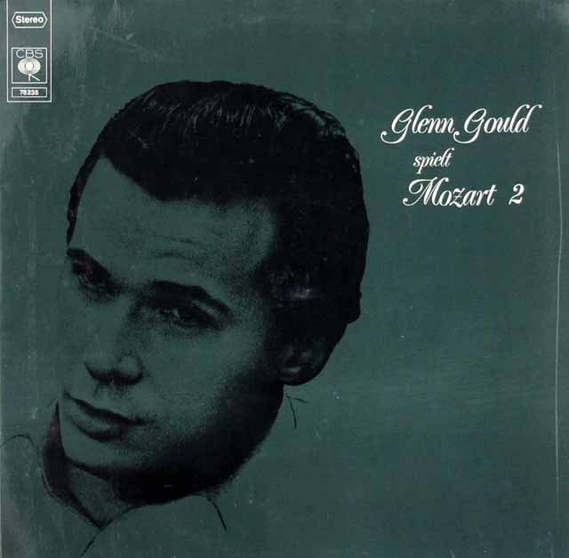 グールドのモーツァルト/ピアノソナタ第8、11、12&15番ほか　独CBS　3527　LP レコード