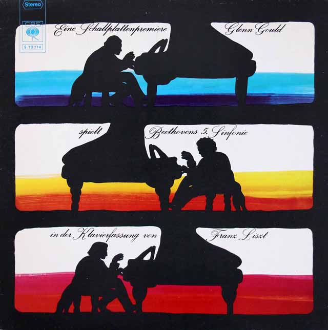 グールドのベートーヴェン/交響曲第5番　独CBS　3527　LP レコード