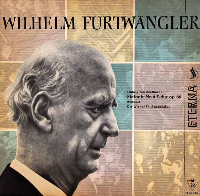 【最初期盤】　フルトヴェングラーのベートーヴェン/交響曲第6番「田園」　 独ETERNA　3528　LP レコード