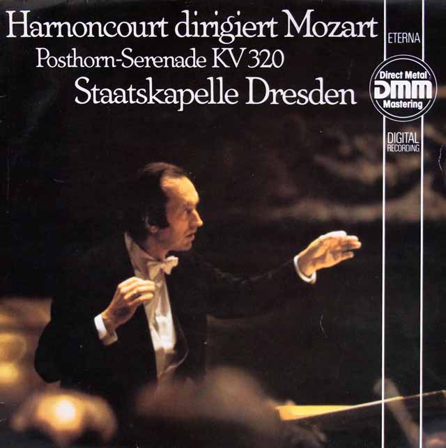 アーノンクールのモーツァルト/「ポストホルン・セレナーデ」　独ETERNA　3528　LP レコード