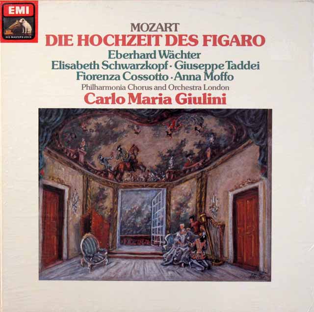 【未開封】　ジュリーニのモーツァルト/「フィガロの結婚」全曲　独EMI　3528　LP レコード