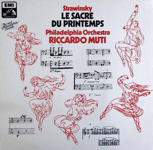 ムーティのストラヴィンスキー/春の祭典  　独EMI　3529　LP レコード
