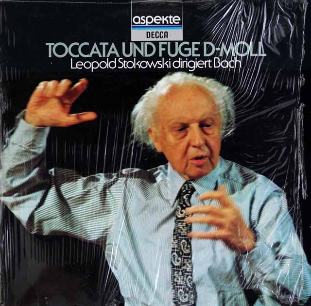 ストコフスキーのバッハ/「トッカータとフーガ ニ短調」ほか　独DECCA　3529　LP レコード