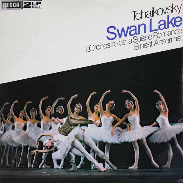 アンセルメのチャイコフスキー/「白鳥の湖」　英DECCA　3529　LP レコード