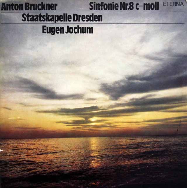 ヨッフムのブルックナー/交響曲第8番 　独ETERNA　3529　LP レコード