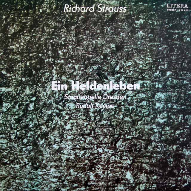 ケンペのR.シュトラウス/交響詩「英雄の生涯」　独ETERNA　3530　LP レコード