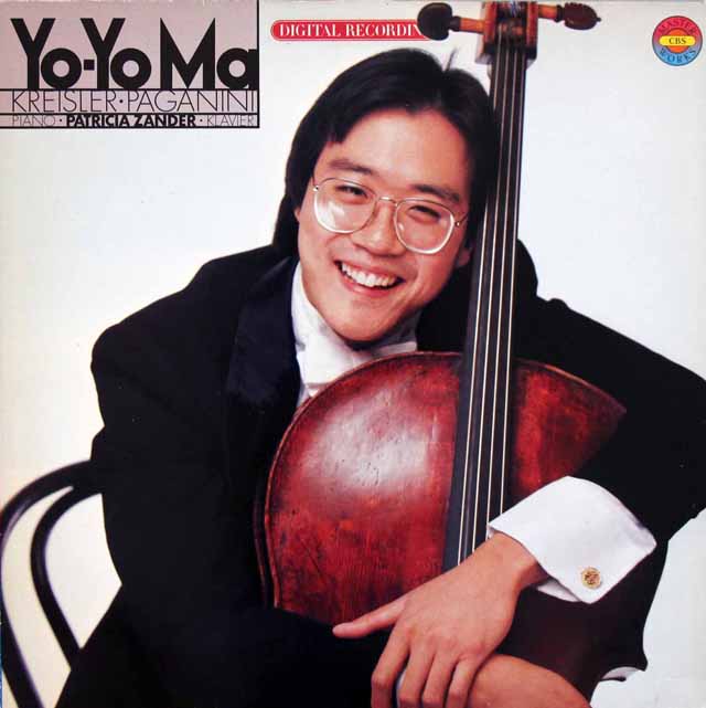 ヨーヨー・マのクライスラー、パガニーニ/作品集　独CBS　3530　LP レコード